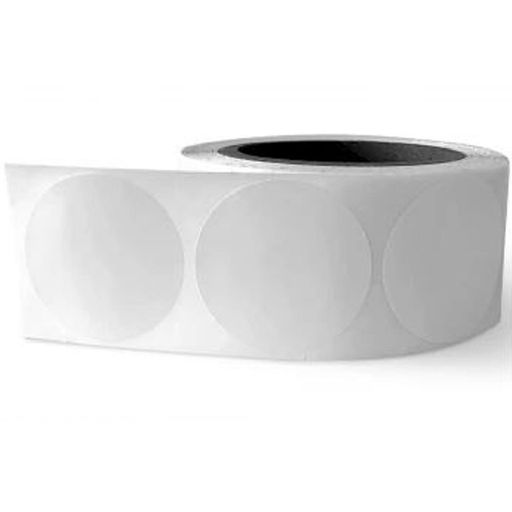 3 in (76mm) Circle Die Cut High Gloss Paper for IColor 200 / 250 (825 labels per roll)